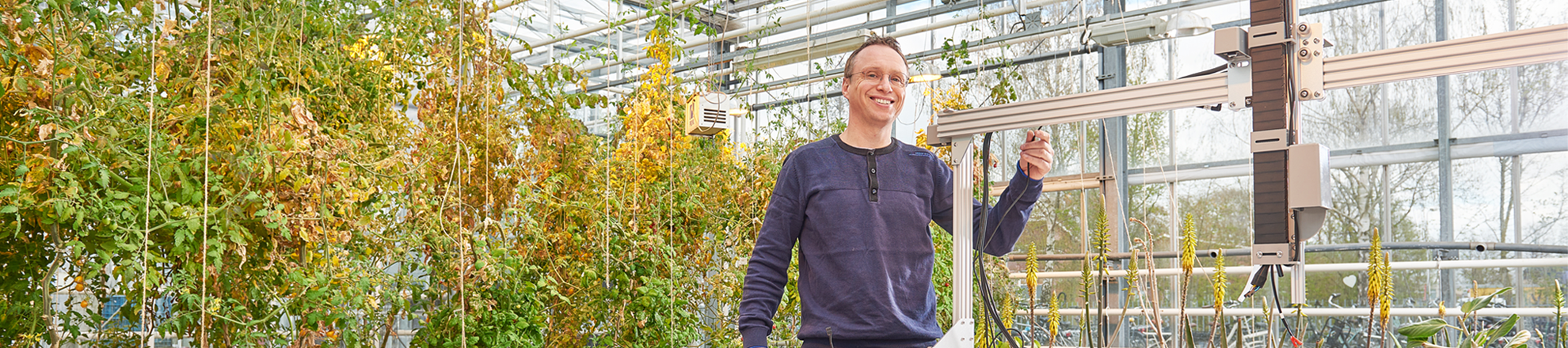 Jaap Rosier bij Farmbot
